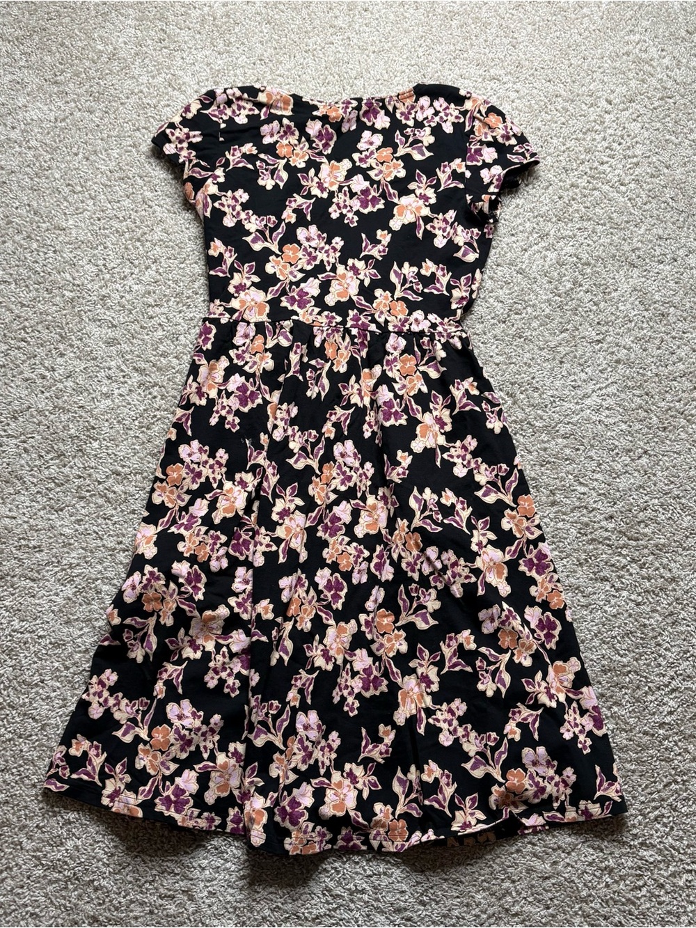 Pact Fit & Flare Crossover Dress - Picture 2 of 3